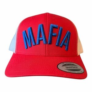 NFL BUFFALO BILLS “MAFIA” SNAPBACK TWILL TRUCKER CAP